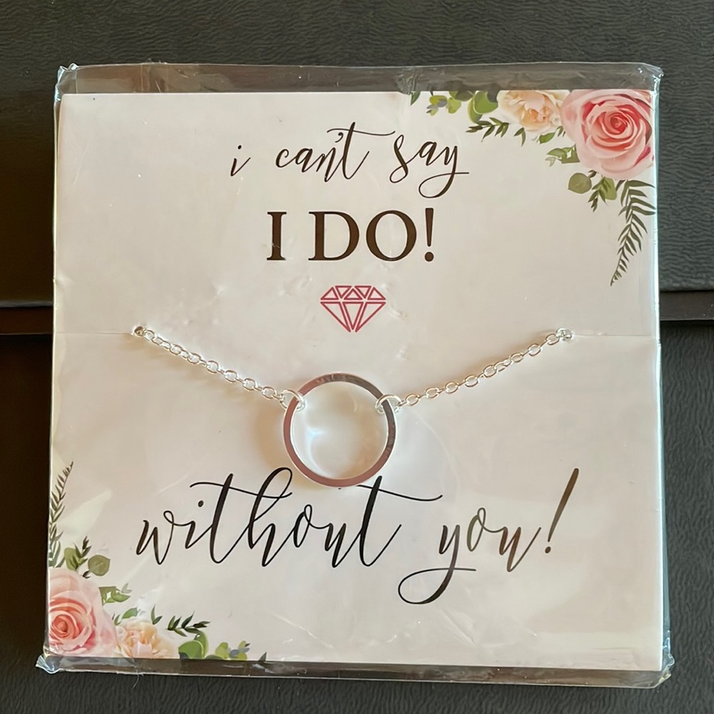 I can’t say I DO without you!